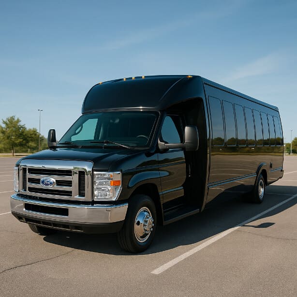Fort Collins Shuttle Bus Rentals 18 Passenger Shuttle Bus