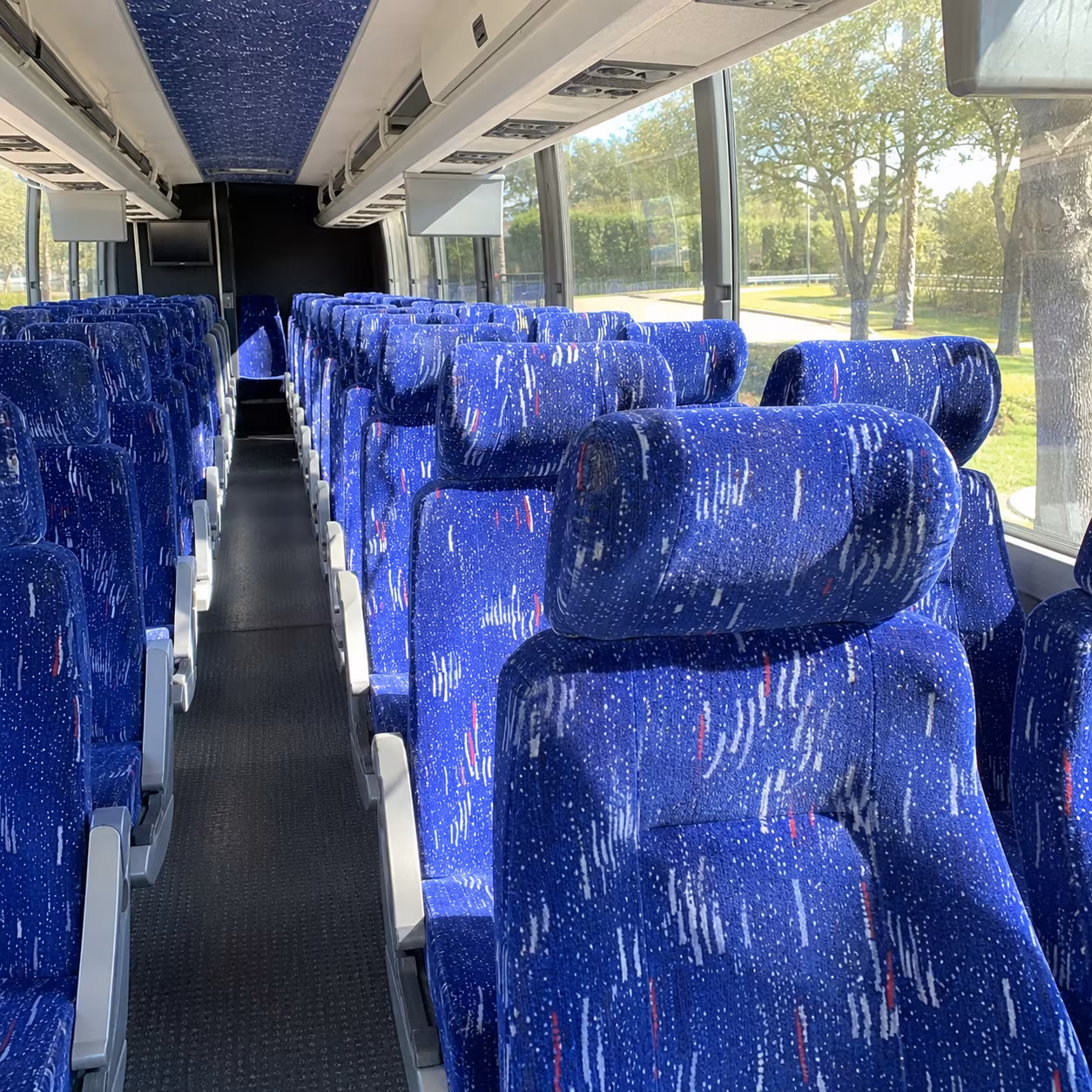 fort collins charter bus services interior